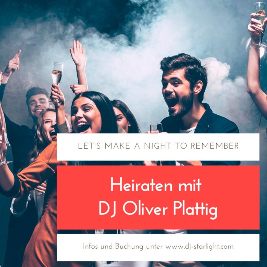 DJ Oliver Plattig - Hochzeits DJ für Sachsen Anhalt